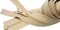 YKK Sale 30 Inch Sport Separating Zipper Color K128 Bimini Tan - Medium Weight Vislon Jacket Zip YKK #5 Molded Plastic (1 Zipper/Pack)